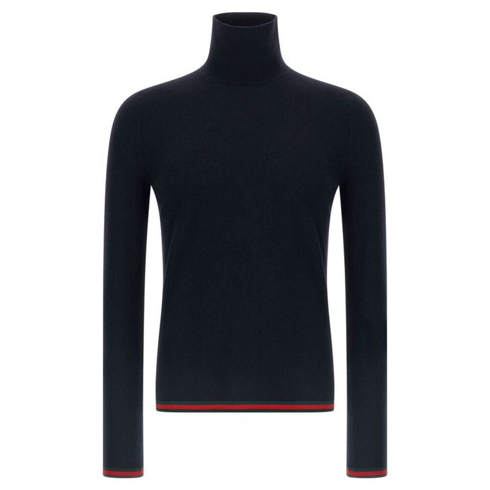 Gucci Blue Cashmere Men's Cardigan